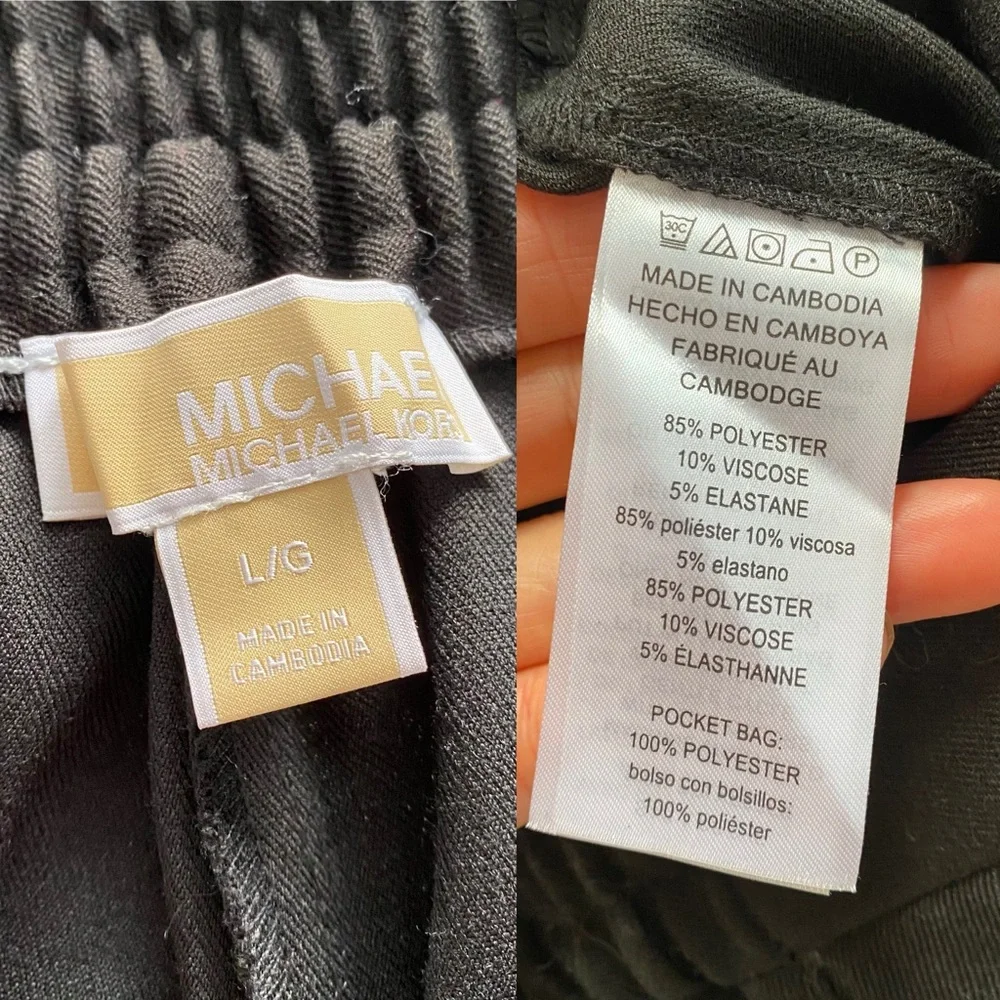 MICHAEL KORS Black Elegant Wide Leg Trouser! 🖤
